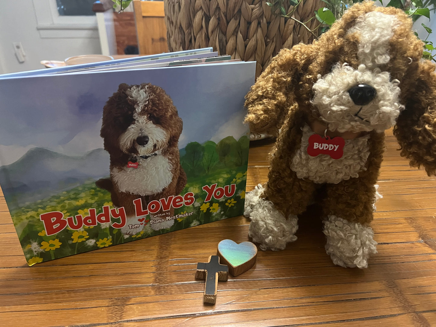 Buddy Loves You Book & Snuggle Buddy Gift Set